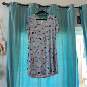 Munki munki sushi nite nite sleep shirt